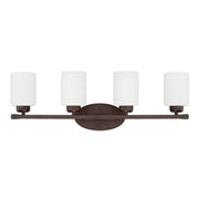 Dixon 4-Light Bath Vanity Light in Bronze