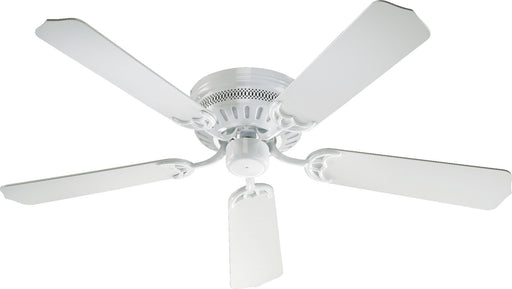 Custom 52" 5-Blade Hugger Ceiling Fan in White
