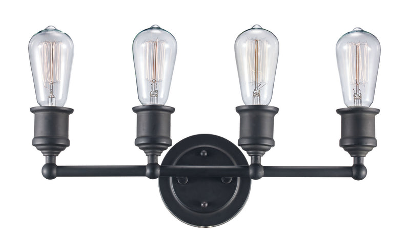 Underwood 4-Light Vanity Bar in Rubbed Oil Bronze