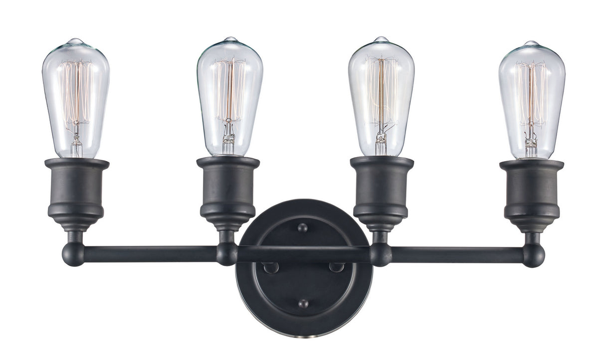 Underwood 4-Light Vanity Bar in Rubbed Oil Bronze