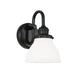 Baxter 1-Light Wall Sconce in Matte Black - Lamps Expo