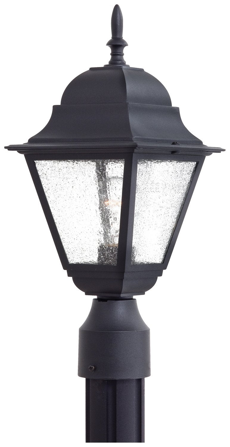 Bay Hill Outdoor Post Light in Black
