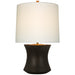 Marella LED Accent Lamp in Stained Black Metallic