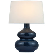 Lismore Medium Table Lamp in Mixed Blue Brown