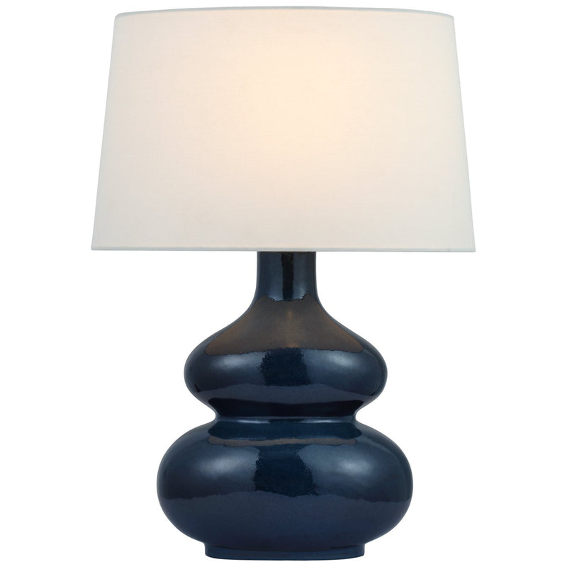 Lismore Medium Table Lamp in Mixed Blue Brown
