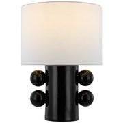 Tiglia Low Table Lamp in Black