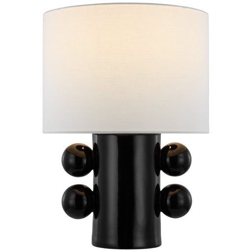Tiglia Low Table Lamp in Black