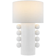 Tiglia Tall Table Lamp in Plaster White