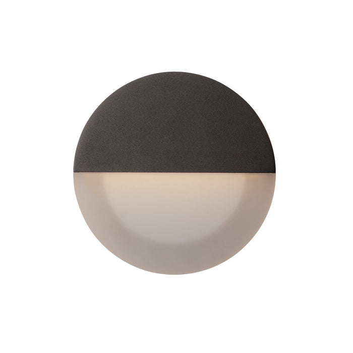 Alumilux Glow LED Outdoor Wall Sconce in Black