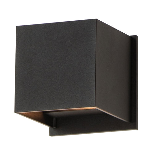 Alumilux Cube LED Outdoor Wall Sconce in Black