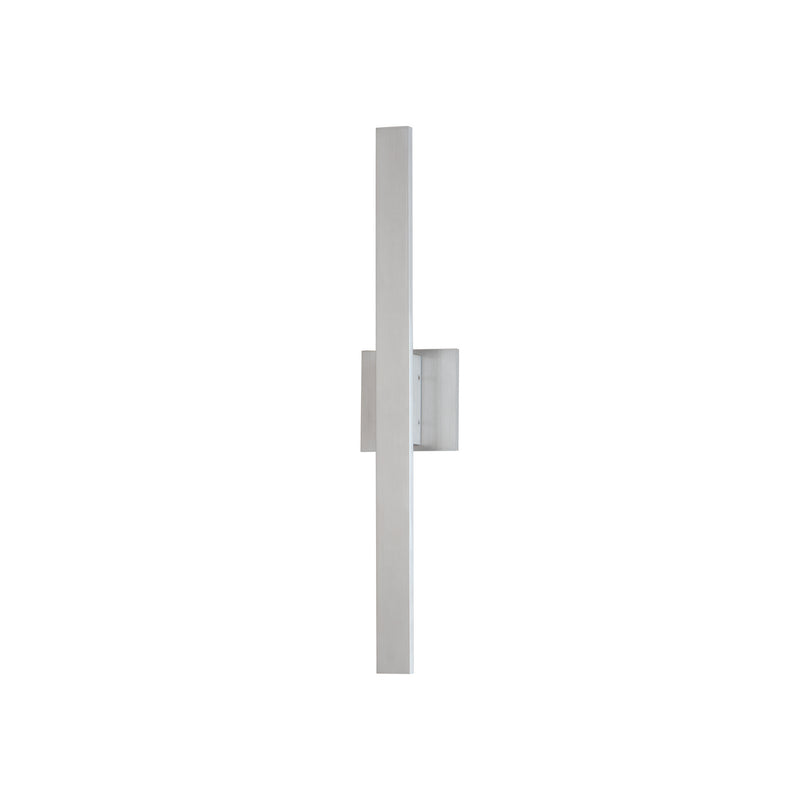 Alumilux Line LED Outdoor Wall Sconce in Satin Aluminum