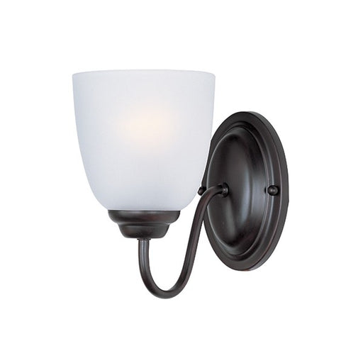 Stefan One Light Wall Sconce in Black