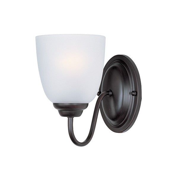 Stefan One Light Wall Sconce in Black