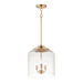 Acadia Three Light Pendant in Heritage