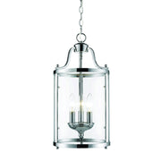 Payton 3-Light Lantern Pendant in Chrome