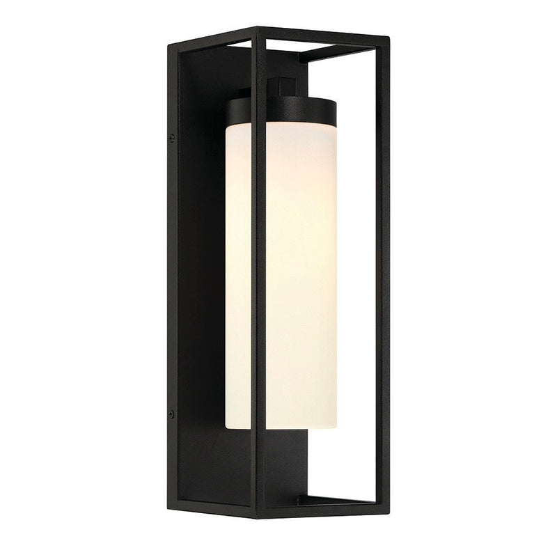 Ren 16.5" Outdoor Wall Light in Powder Coat Black