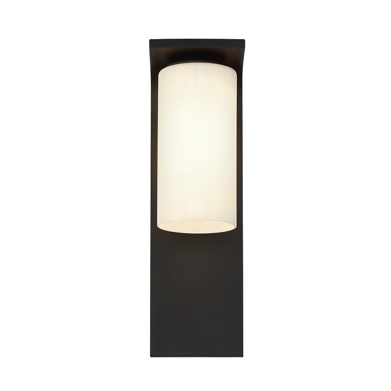 Colonne 20" Outdoor Wall Light in Powder Coat Black