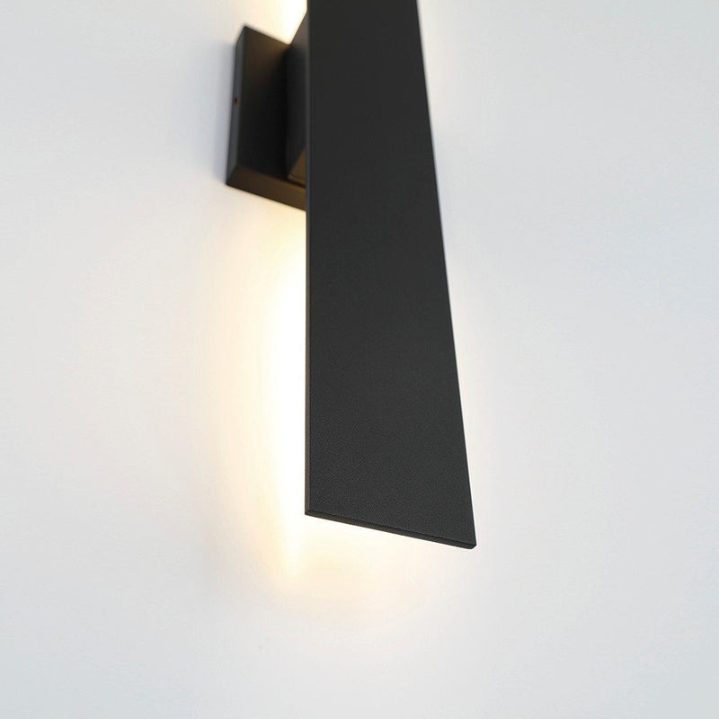 Annette 23" Outdoor Wall Sconce in Powder Coat Black