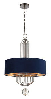 Grandeur 6-Light Pendant in Aged Antique Nickel