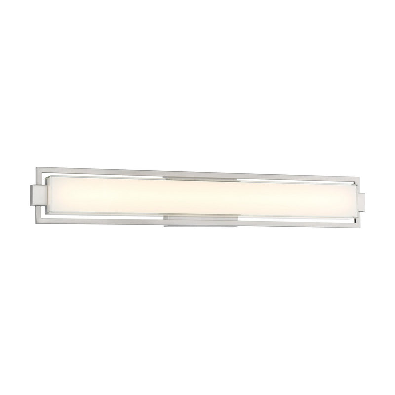 Opening Act Bath Vanity Light in Brushed Nickel