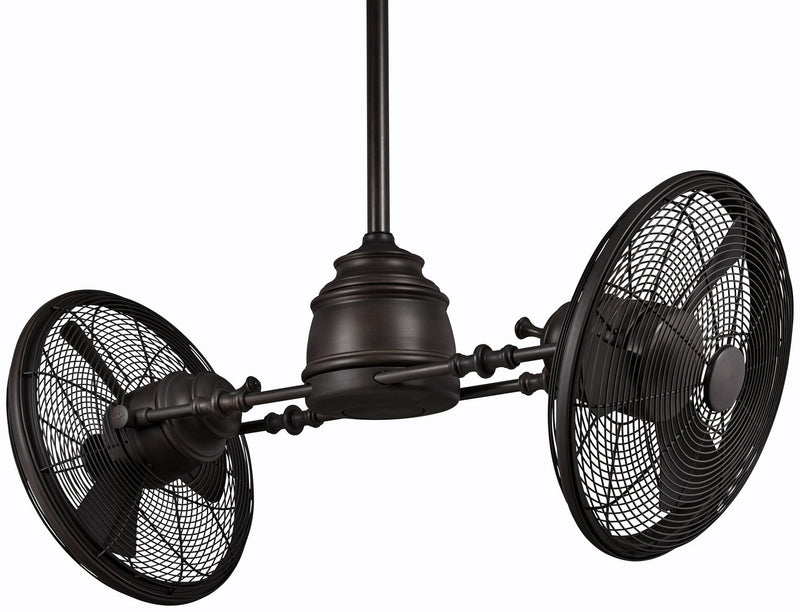 Vintage Gyro 42" LED Ceiling Fan in Kocoa