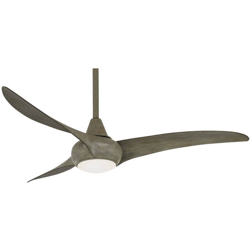 Light Wave 52" LED Ceiling Fan in Driftwood