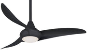 Light Wave 44" LED Ceiling Fan in Coal