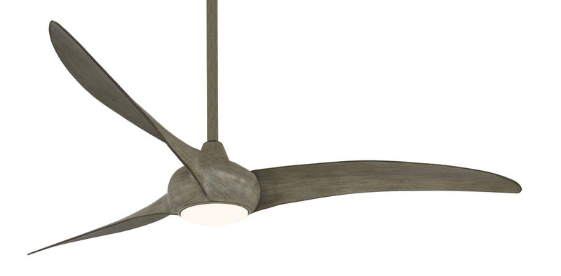 Light Wave 65" LED Ceiling Fan in Driftwood