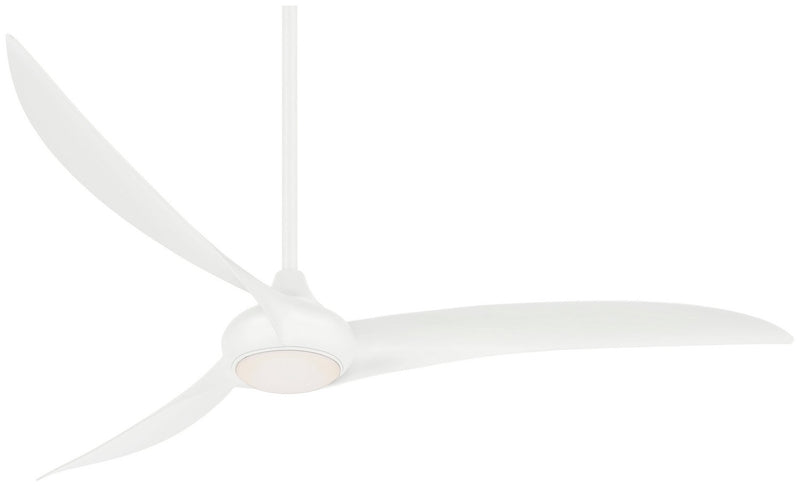 Light Wave 65" LED Ceiling Fan in White