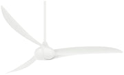 Wave 65" Ceiling Fan in White