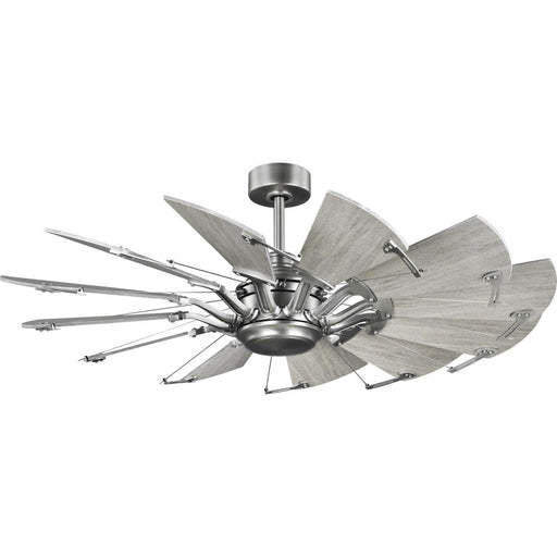 Springer 52" Ceiling Fan in Antique Nickel