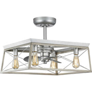 Briarwood 22" Ceiling Fan in Galvanized - Lamps Expo