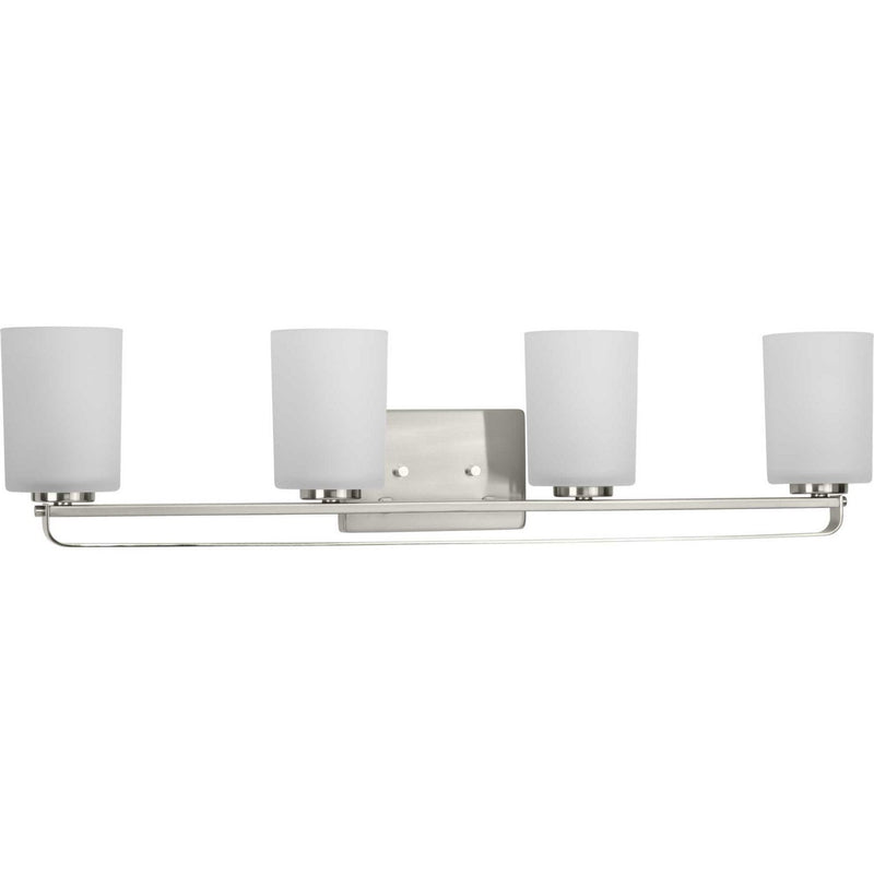 League 4-Light Bath Vanity Light in Brushed Nickel
