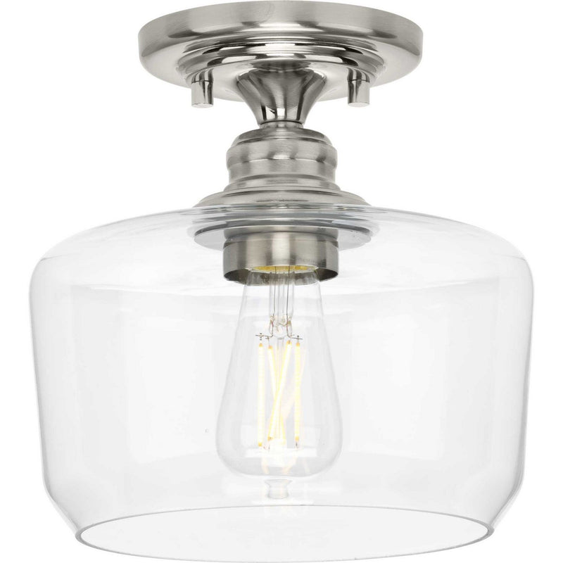 Aiken Semi-Flush Mount in Brushed Nickel