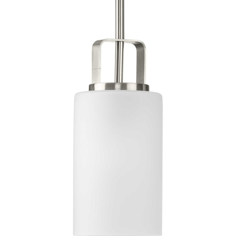League Mini Pendant in Brushed Nickel