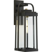 Walcott Large Outdoor Wall Lantern in Antique Bronze