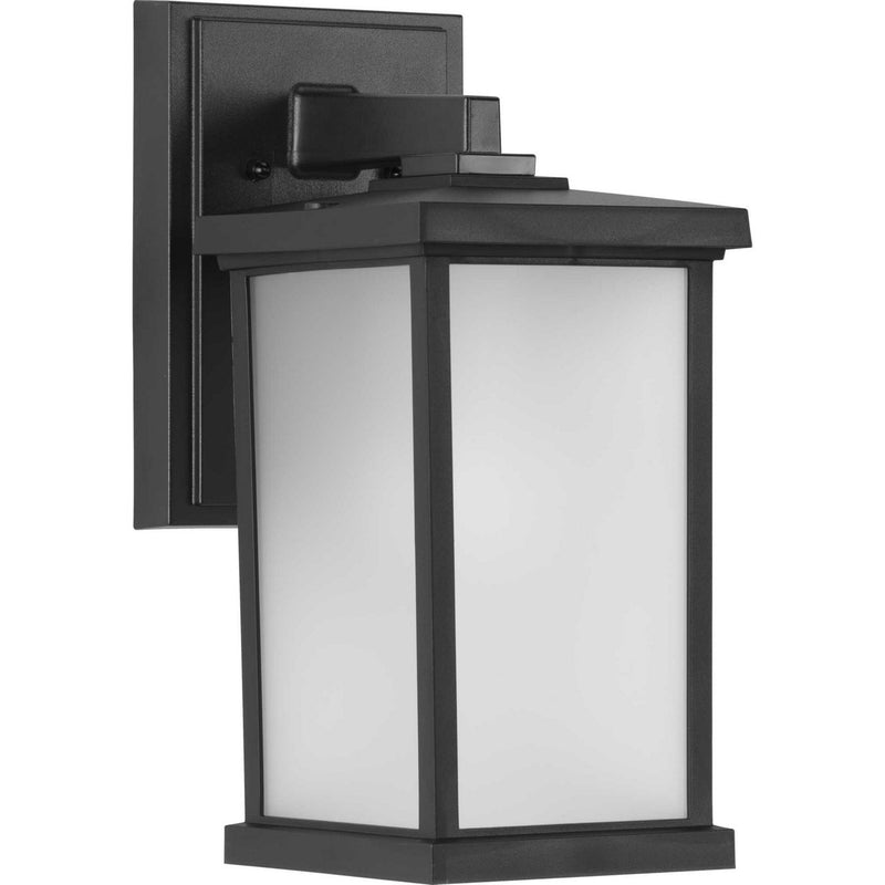 Trafford Large Non-Metallic Outdoor Wall Lantern in Black