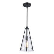 Armani Alivia 8" Mini Pendant in Black