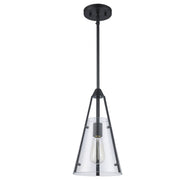 Armani Alivia 8" Mini Pendant in Black