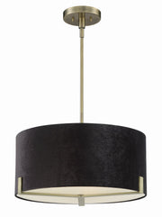 Westboro Boulevard 3-Light Pendant in Weathered Antique Brass