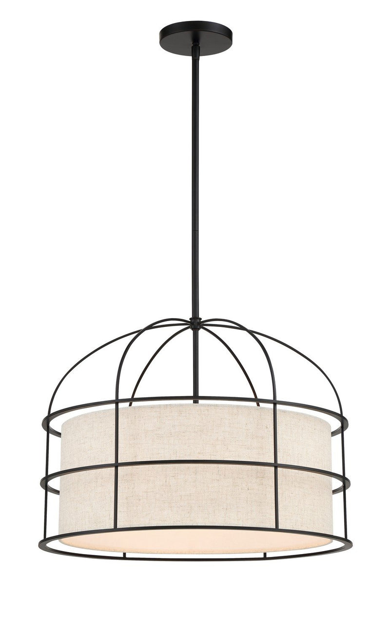 Gateway Park 5-Light Pendant in Coal