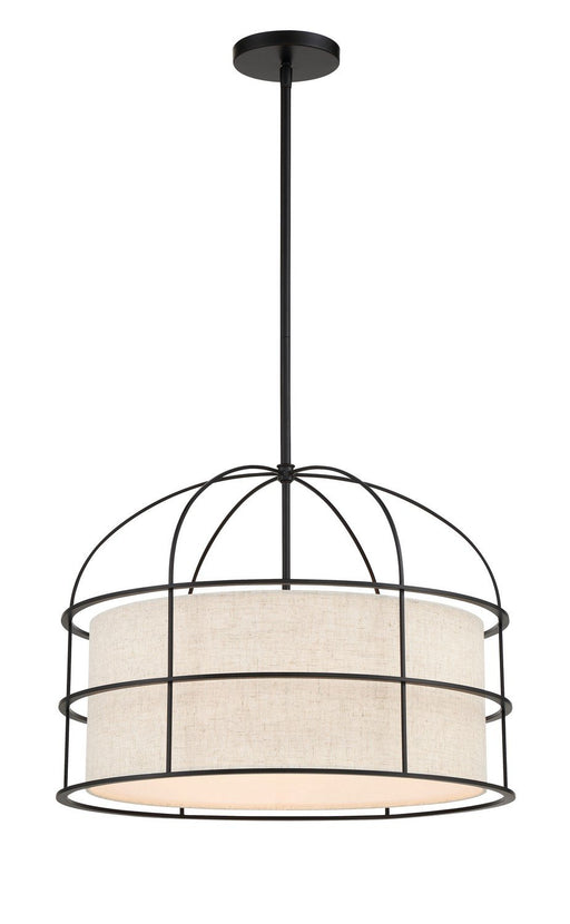 Gateway Park 5-Light Pendant in Coal