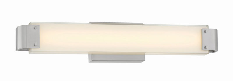 Round-A-Bout 24" LED Bath Vanity Light in Brushed Nickel