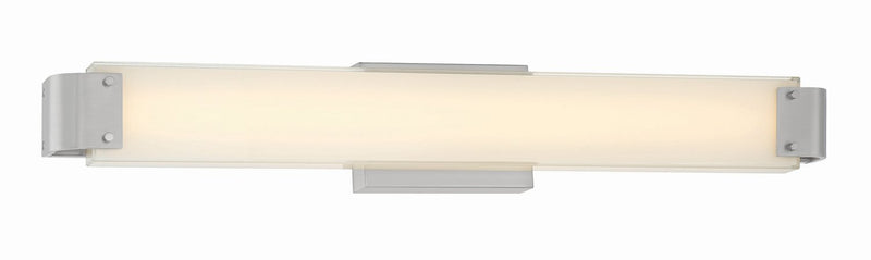 Round-A-Bout 30" LED Bath Vanity Light in Brushed Nickel