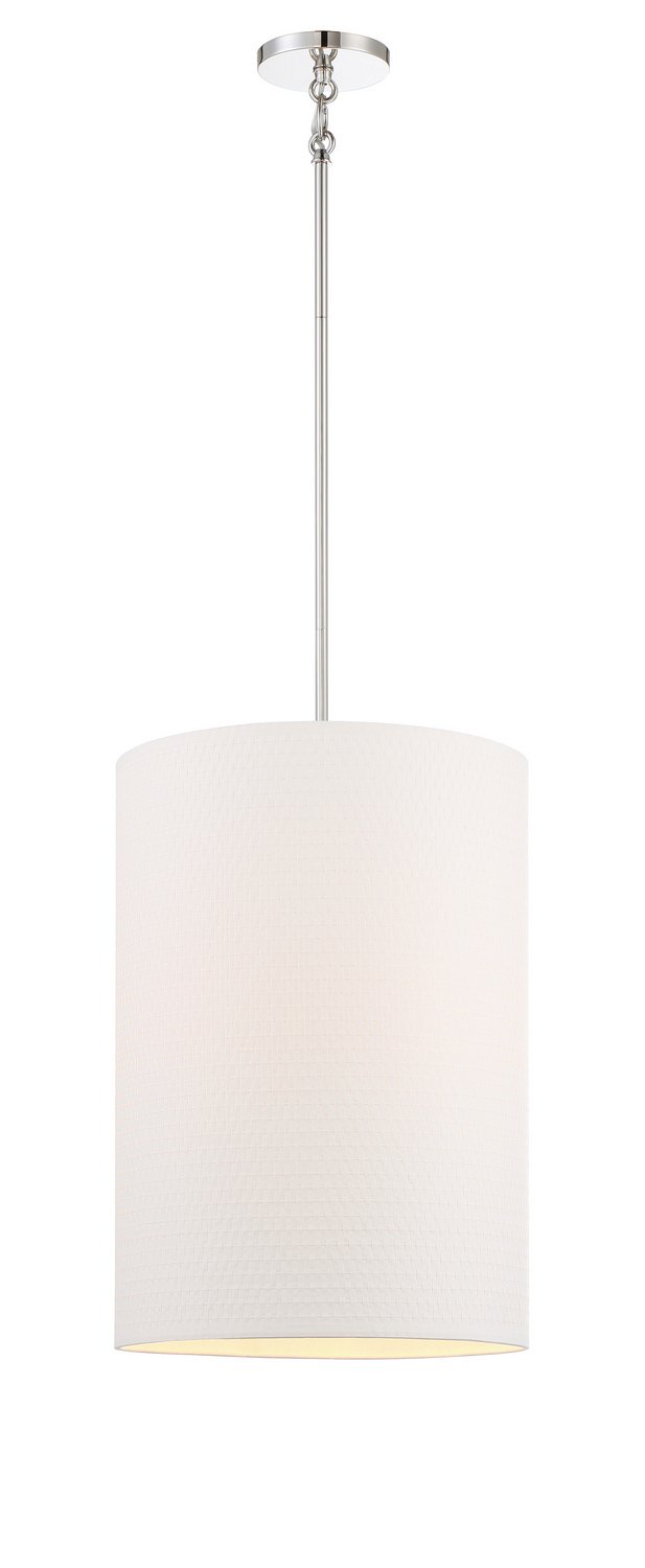 Palmetto 4-Light Pendant in Polished Nickel