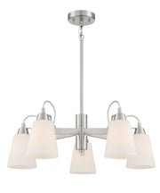 Beckonridge 5-Light Chandelier in Brushed Nickel