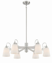 Beckonridge 6-Light Chandelier in Brushed Nickel