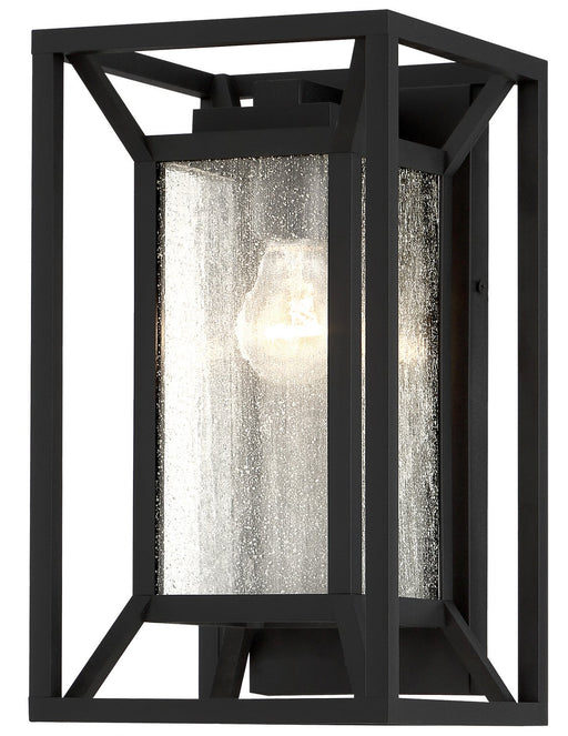 Harbor View Medium Outdoor Wall Lantern in Sand Coal