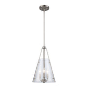 Armani Alivia 3-Light 11" Pendant in Brushed Nickel