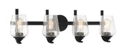 Shyloh 4-Light Bath Vanity Light in Coal